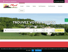 Tablet Screenshot of muretimmo.com